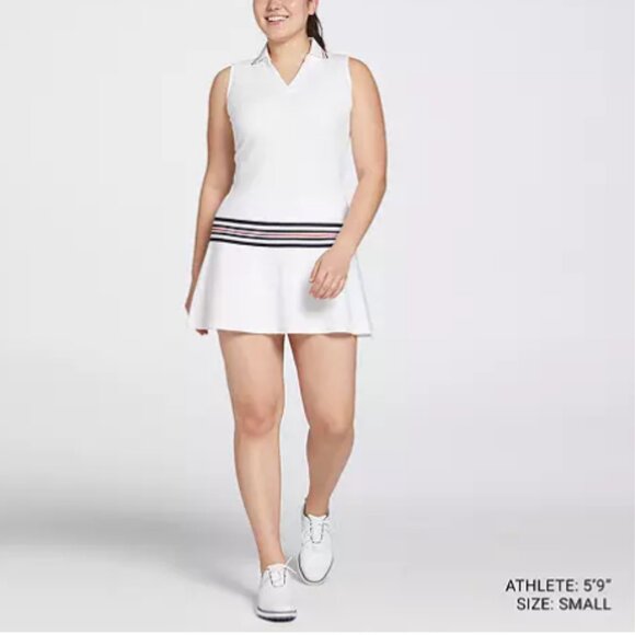 NIKE Walter Hagen Women's Taped Drop Waist Golf Dress - Picture 1 of 14